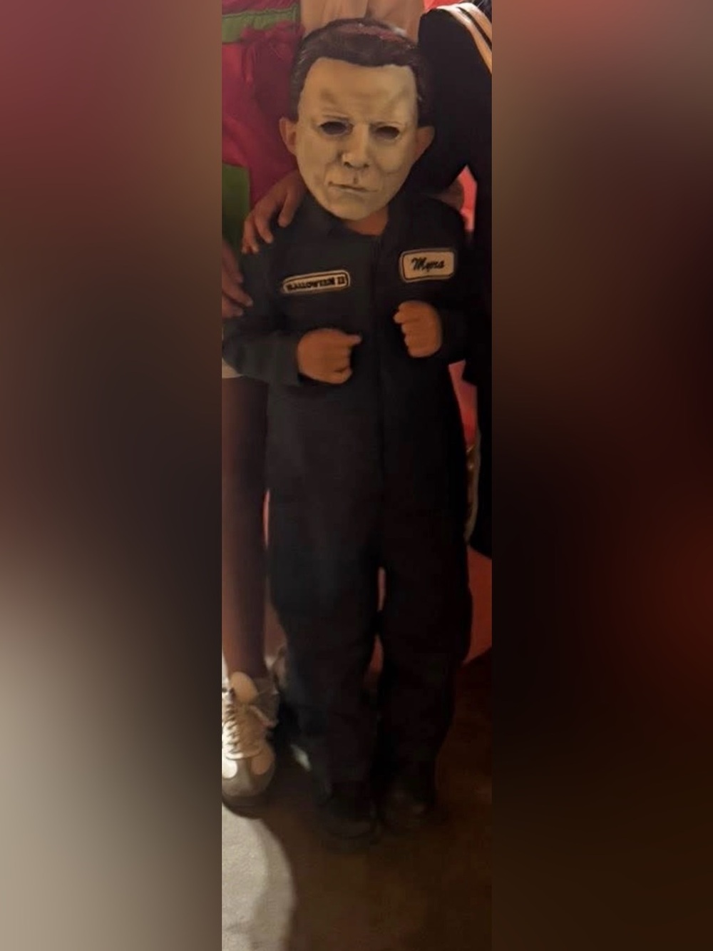 Kids Classic Michael Myers Halloween Costume in Black